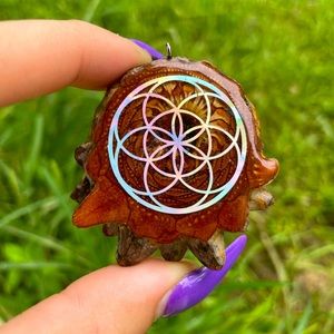 Third Eye Pinecone Necklace